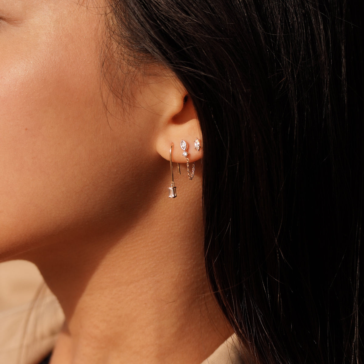 Boucles d'oreilles Lumière