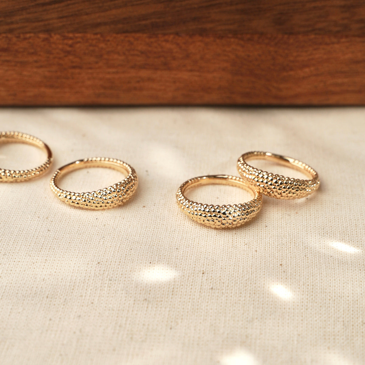 Bague Perlée