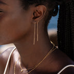 Boucles d'oreilles Chaine