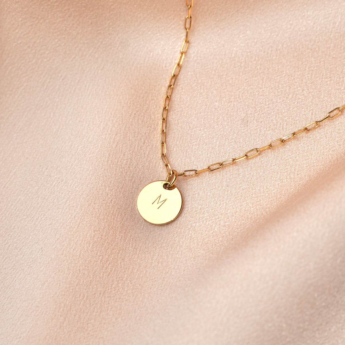 Collier initiale personnalisée
