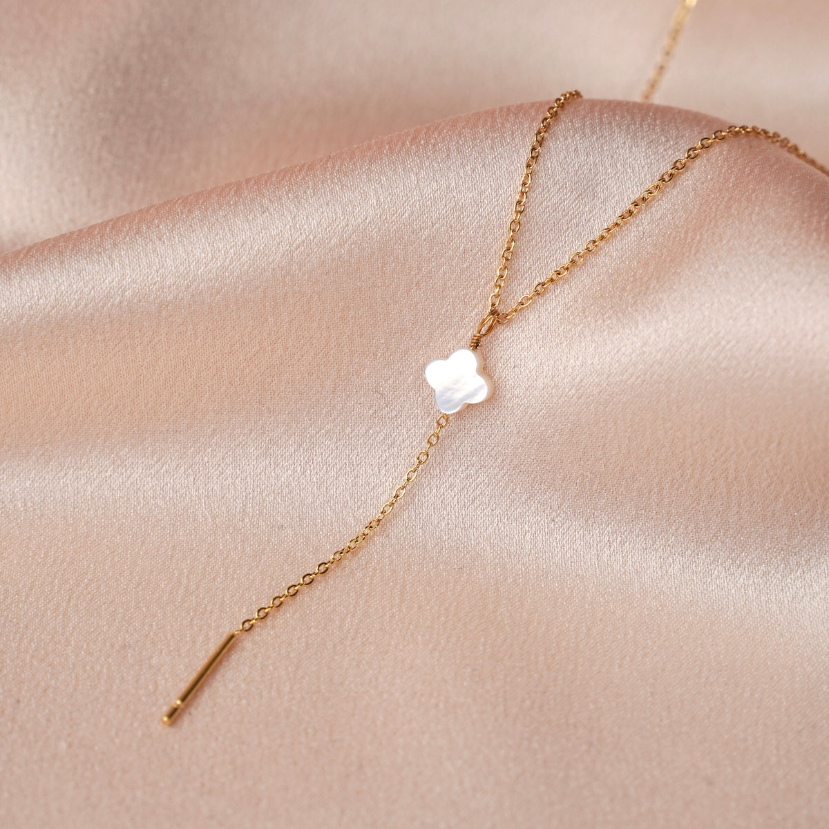 Collier en Y Trèfle