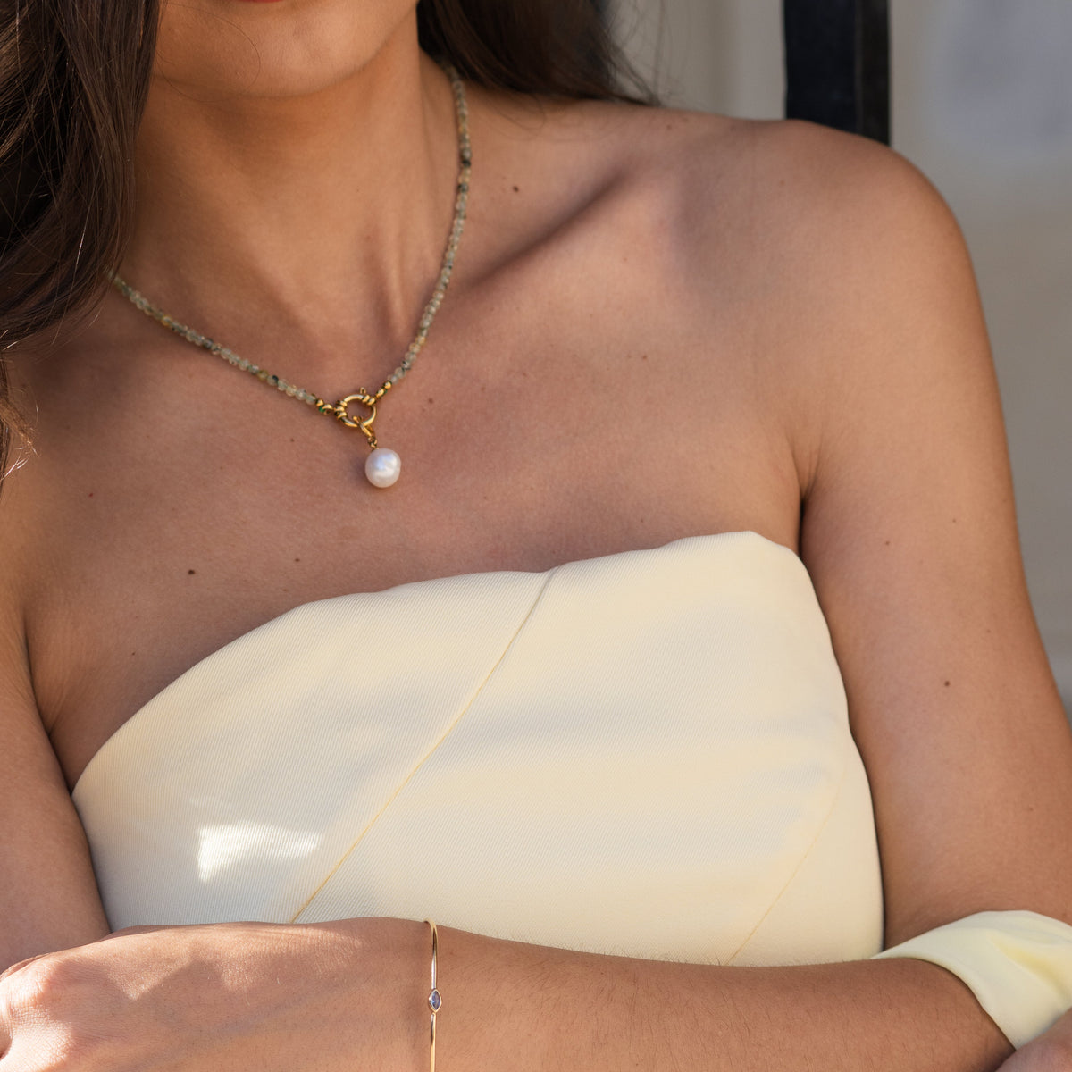 Collier Préhnite