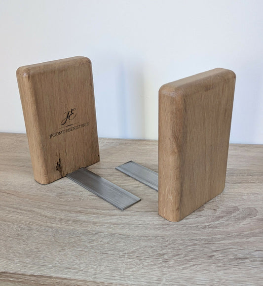 Duo de Serre-livres en Chêne Massif