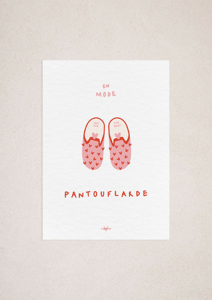 PANTOUFLES POWER ・ Affiche