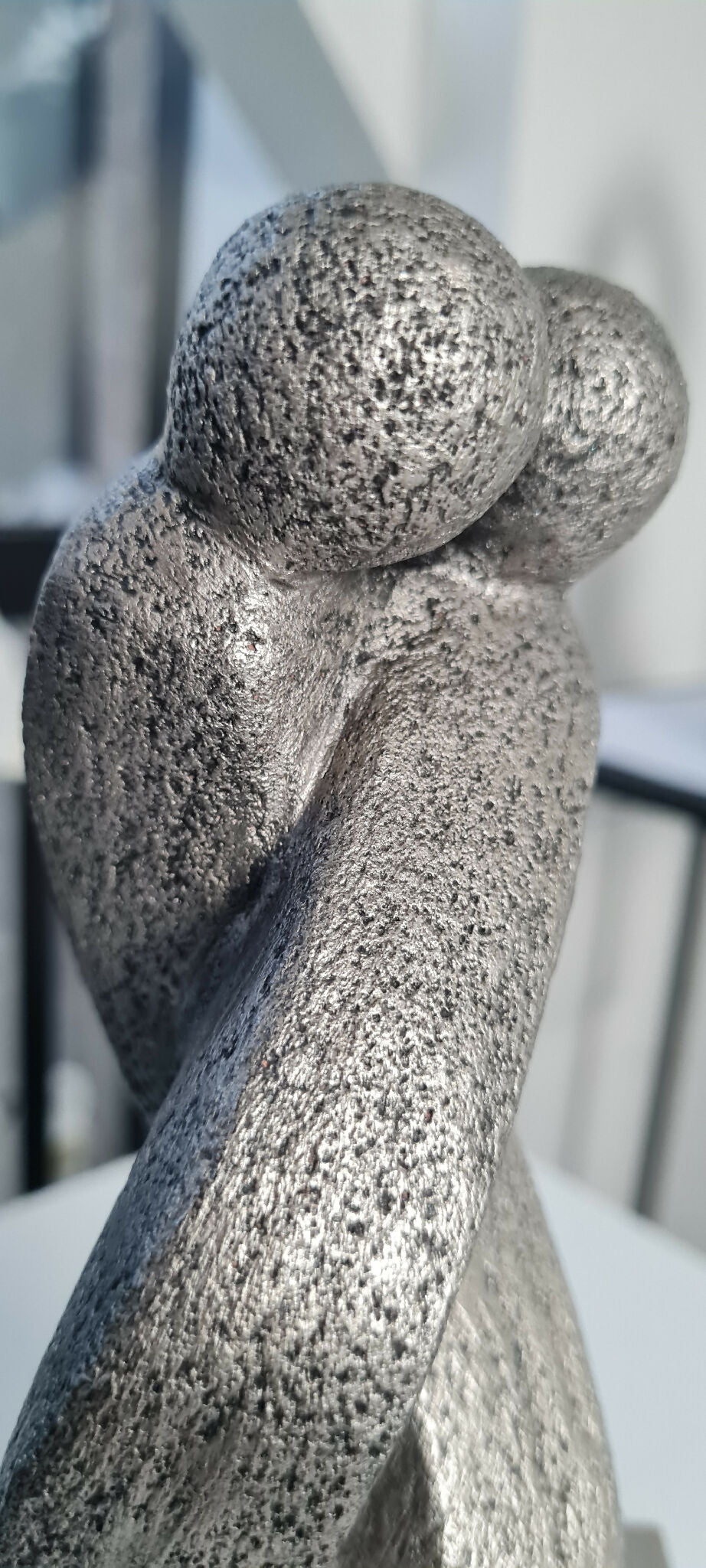 Sculpture contemporaine couple Tell me