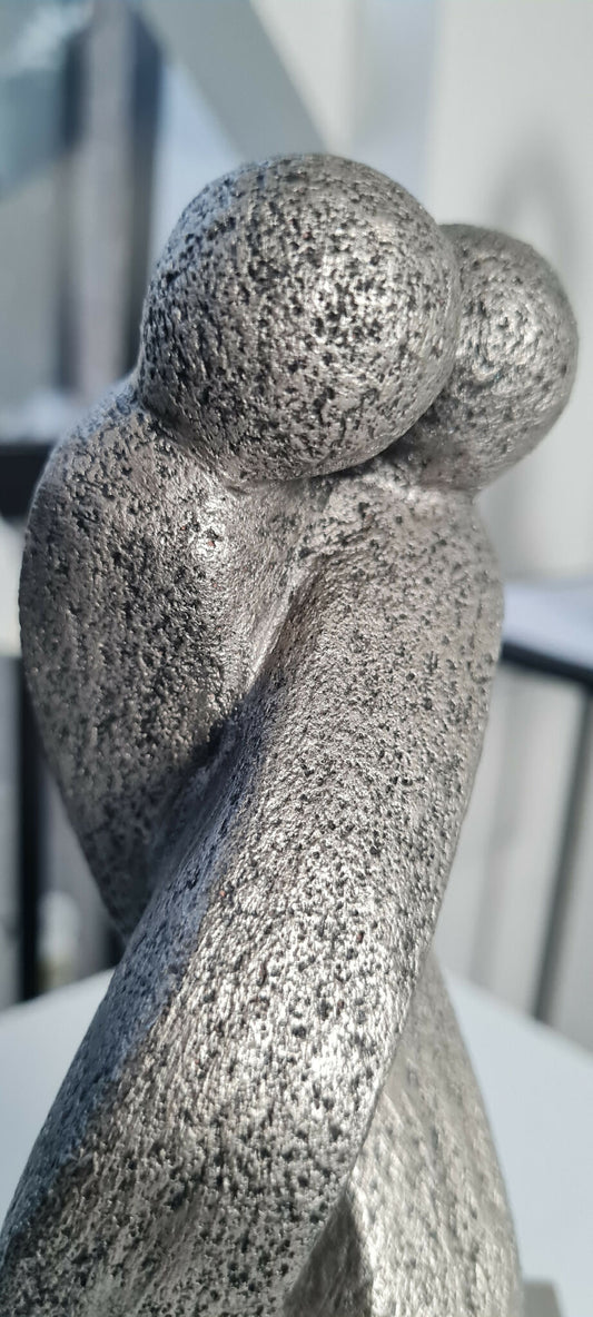 Sculpture contemporaine couple Tell me