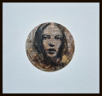 Tableau original unique - Colombe