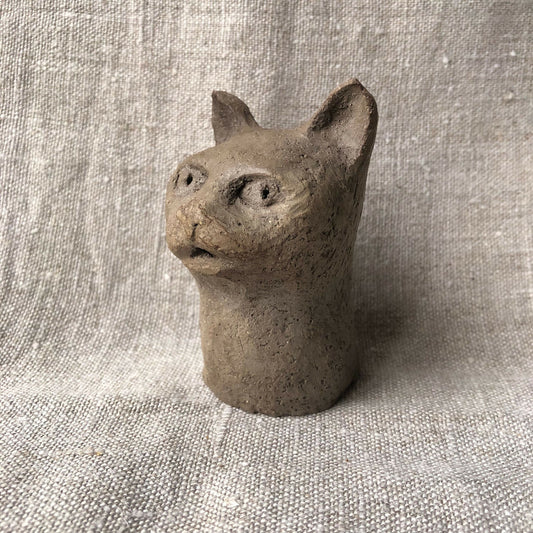 Sculpture en argile - Petit chat #2