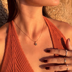 Collier Gaia Aigue Marine