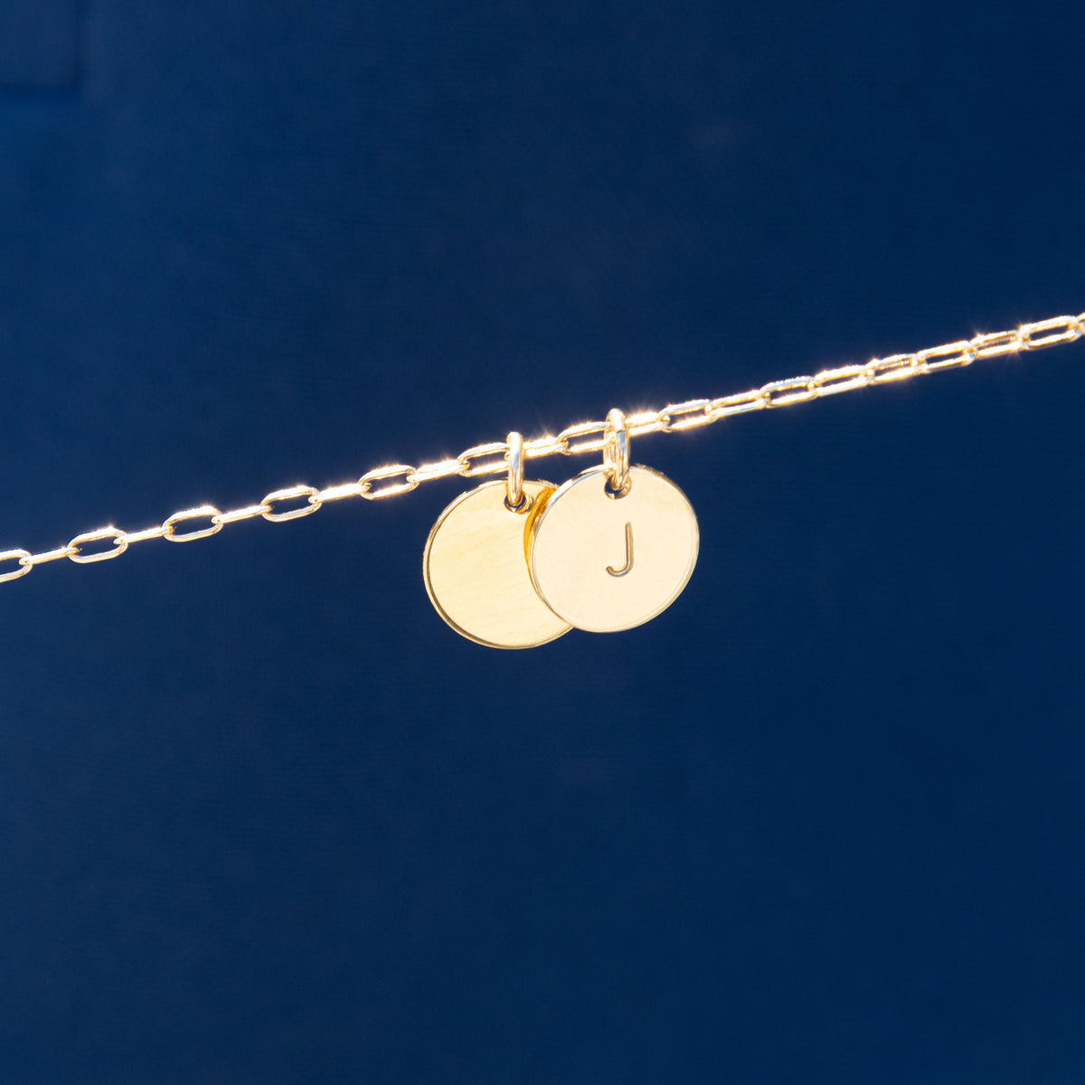 Collier lettre personnalisée
