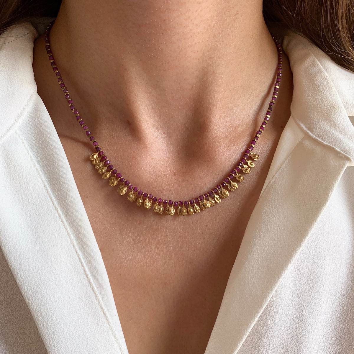 Collier Rubis