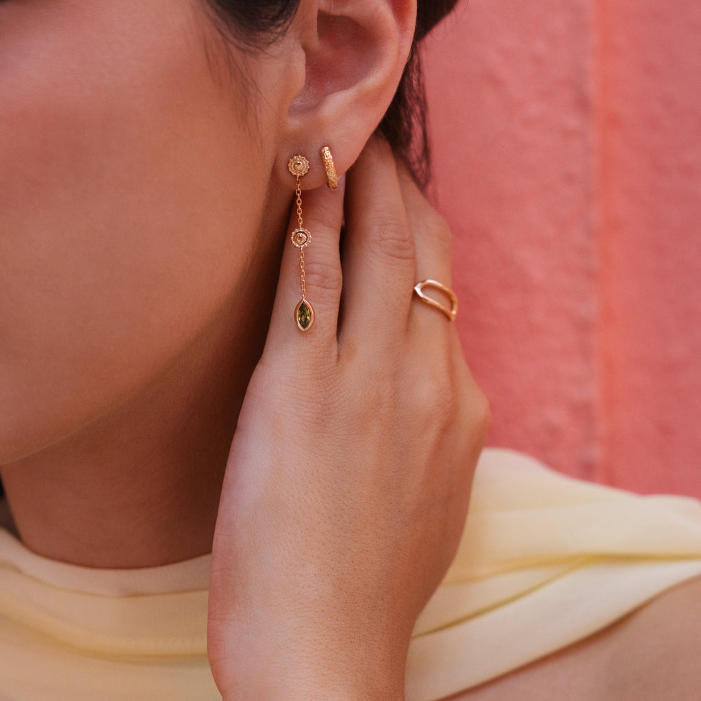 Boucles d'oreilles Leia
