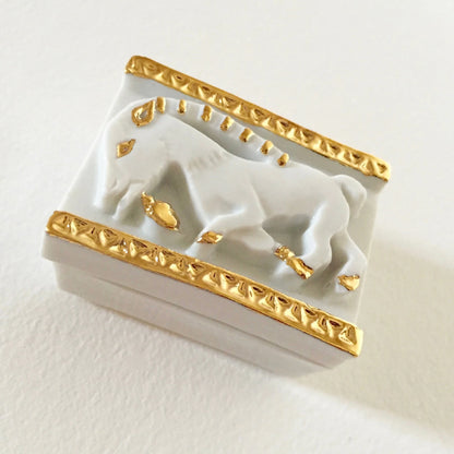 Boite à bijoux chèvre - Nuits romanes