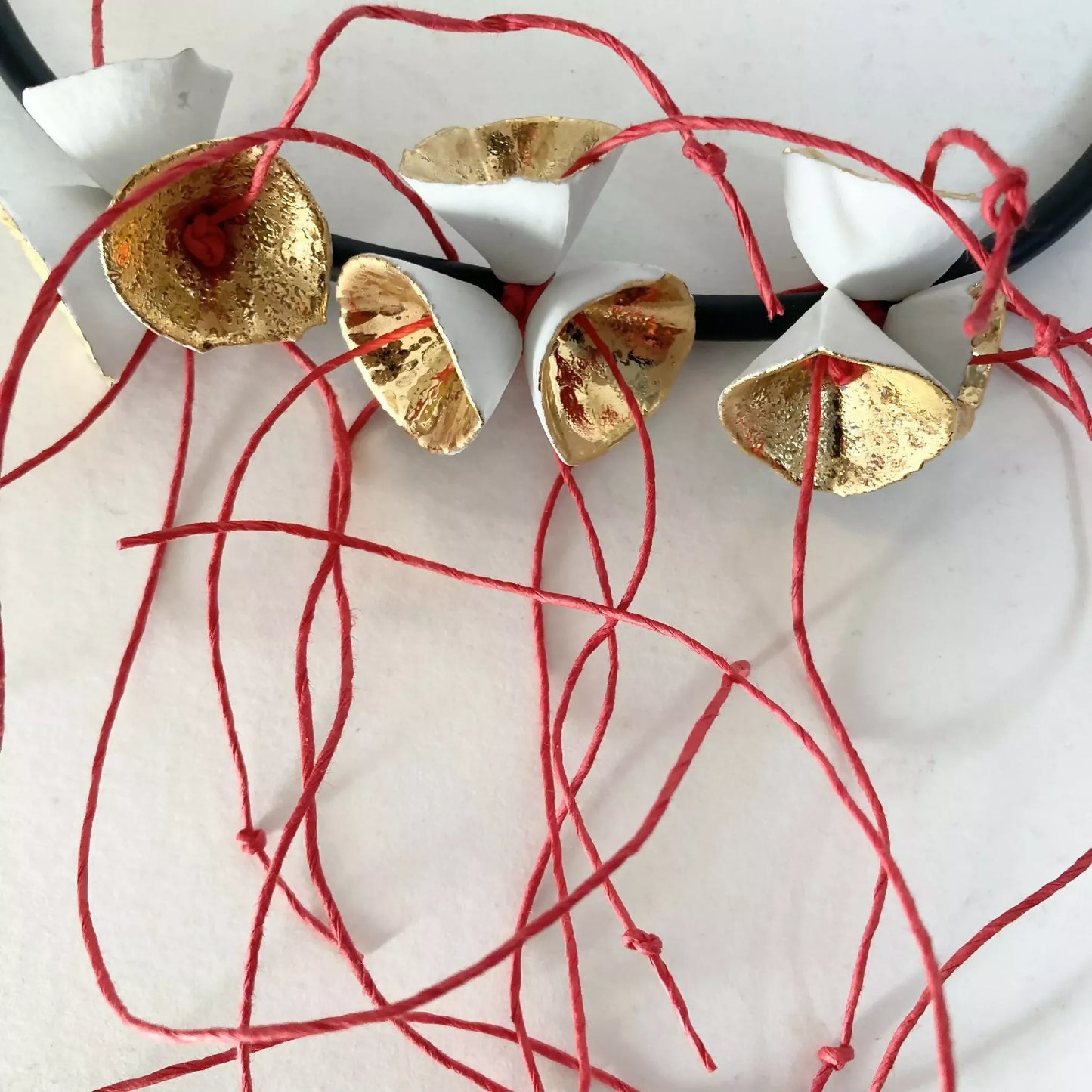 Collier fleur de printemps 8