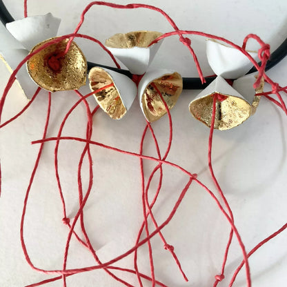 Collier fleur de printemps 8