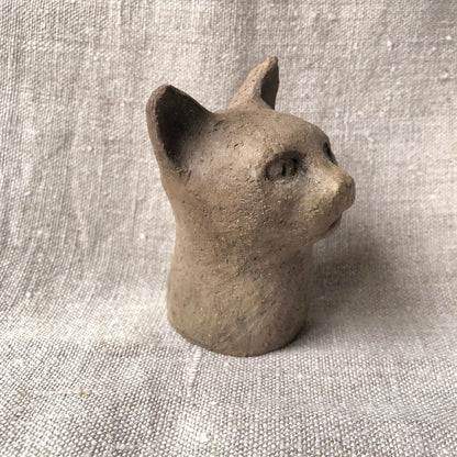 Clay Sculpture - Little Cat #2