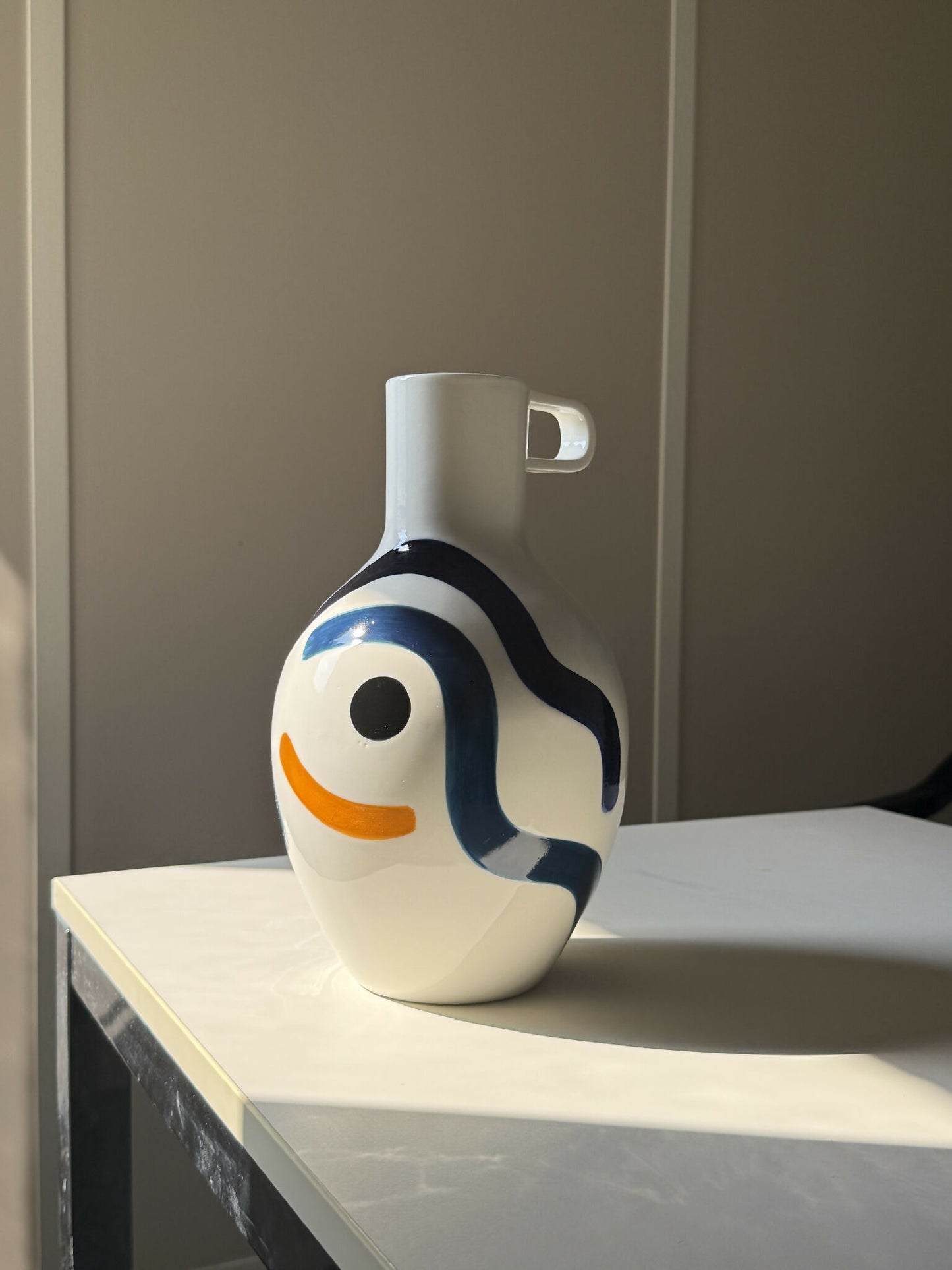 Grand vase Buste avec anse