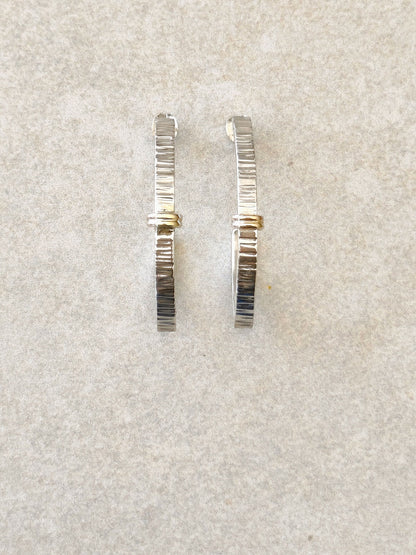 Boucles d'oreilles Courbe Précieuse