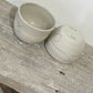 PAIR OF GREY PORCELAIN CUPS 00.11