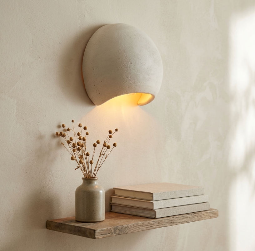 Applique murale 1/2 bulle