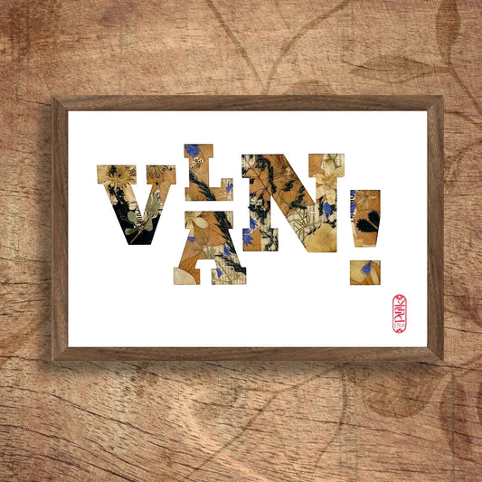 Tableau - VLAN - A4 - plantes séchés