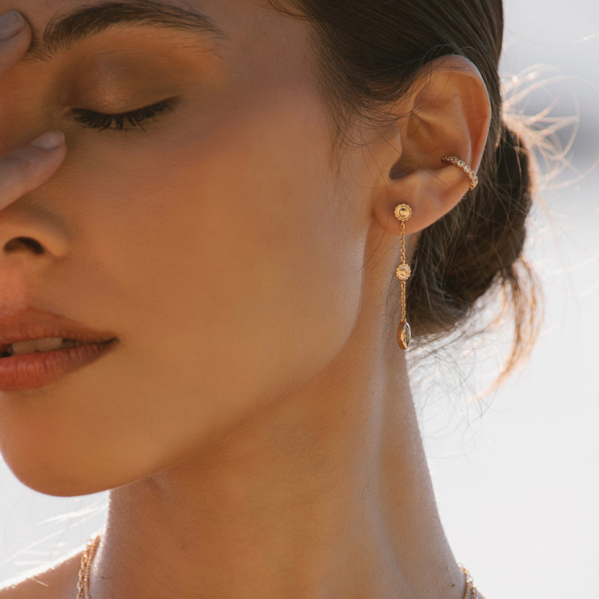 Boucles d'oreilles Leia