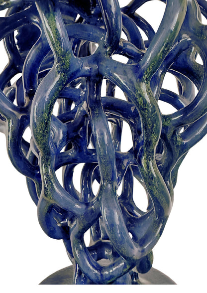 Botrus Bleu Entrelacs