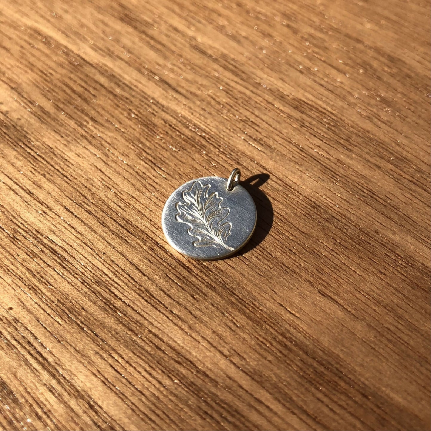 Médaille Feuille de Chêne - Argent 925