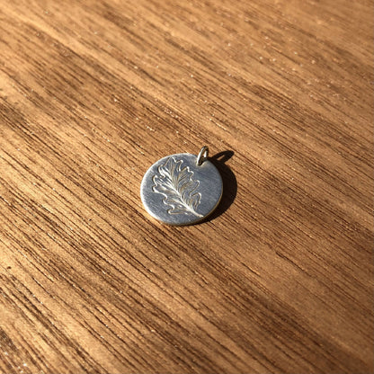 Médaille Feuille de Chêne - Argent 925