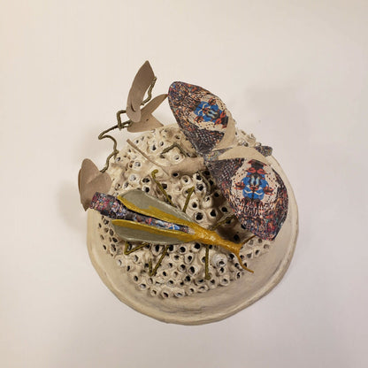 Sculpture - Jardin sous cloche