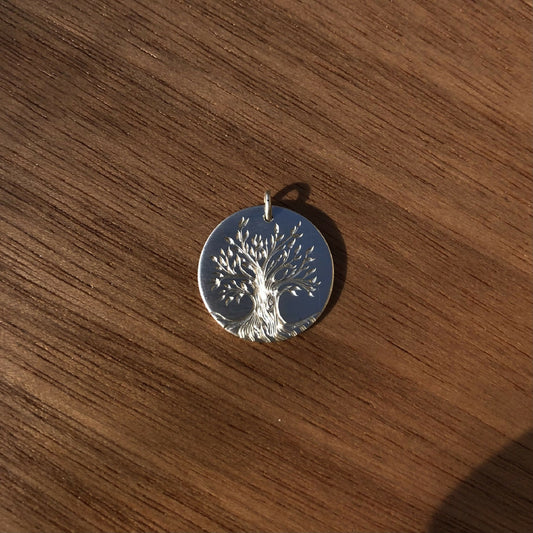 Médaille Arbre - argent 925