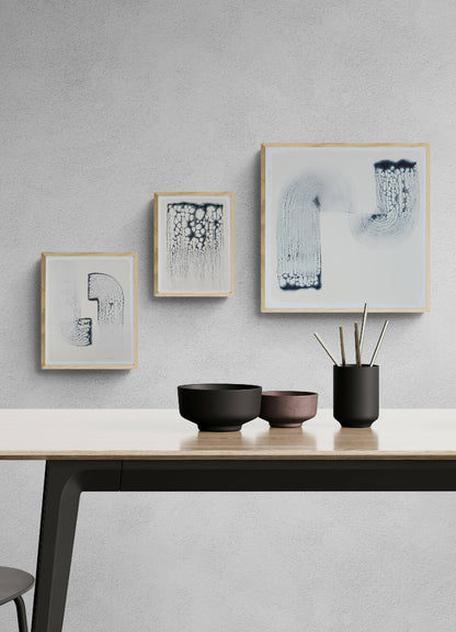 Peinture authentique toile abstraite art moderne organique