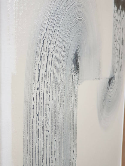 Peinture authentique toile abstraite art moderne organique