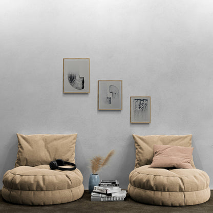 Peinture authentique toile abstraite art moderne organique