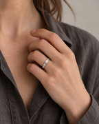 Alliance en argent massif personnalisable, motifs ronds, pour homme et pour femme
