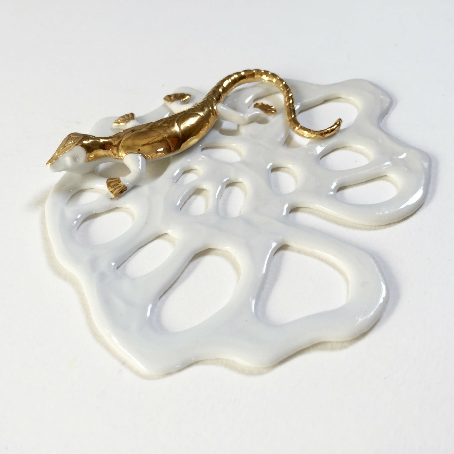 Décor de table salamandre