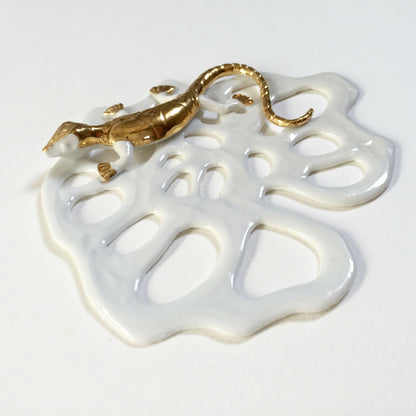 Décor de table salamandre