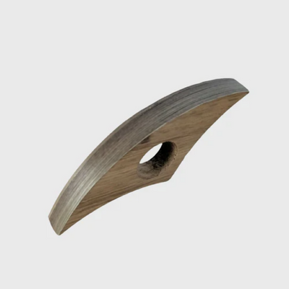 Bague de lecture avec Marqueterie de Paille Bronze Marron