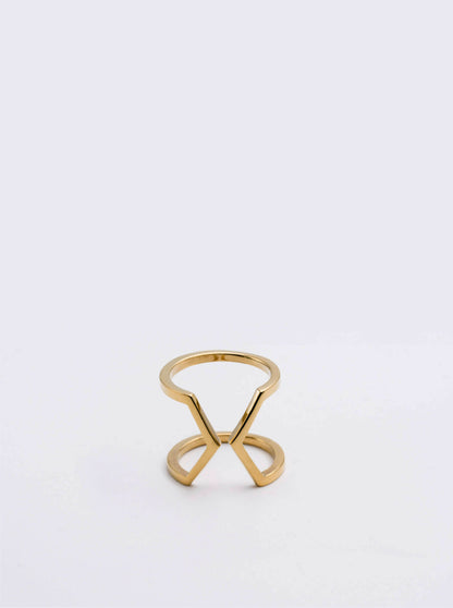 Bague Bijou d'oreille Dualité Large Vermeil