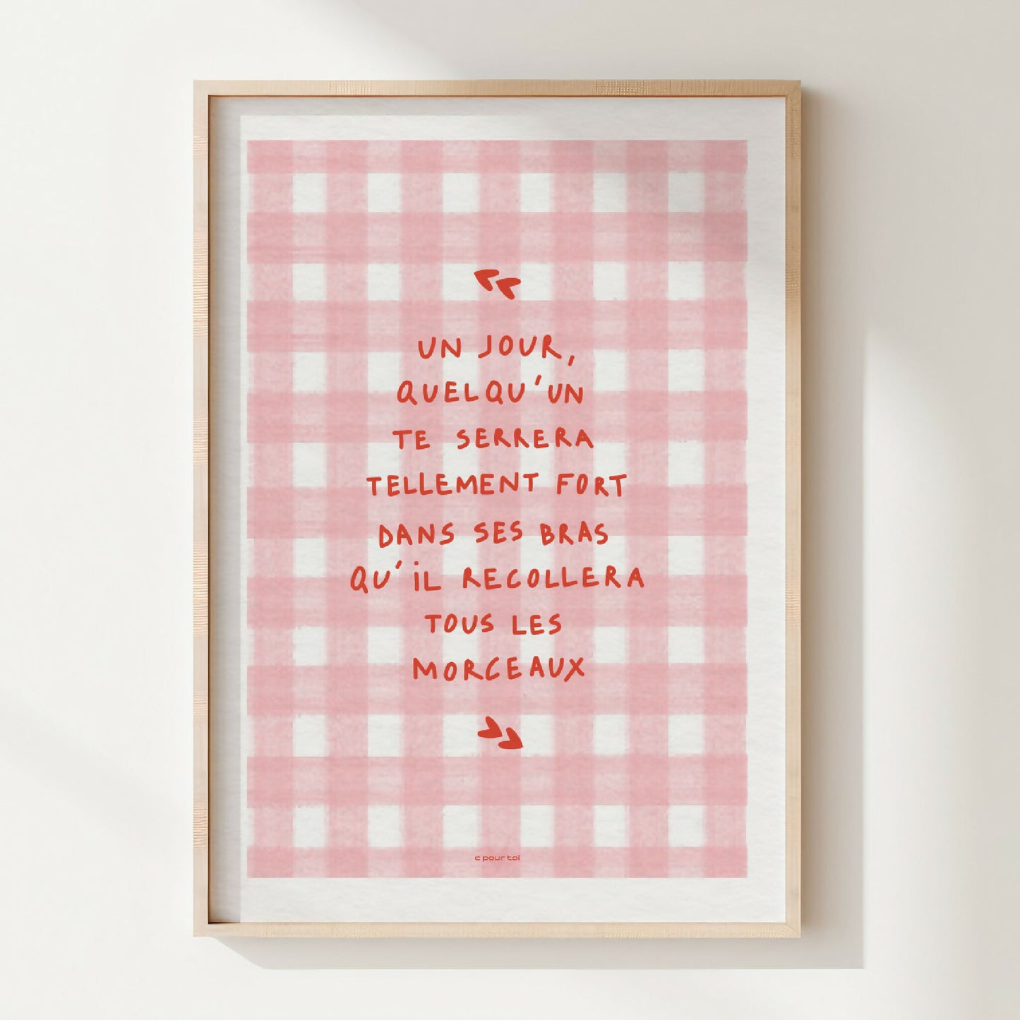 HUG THERAPY ・ Affiche