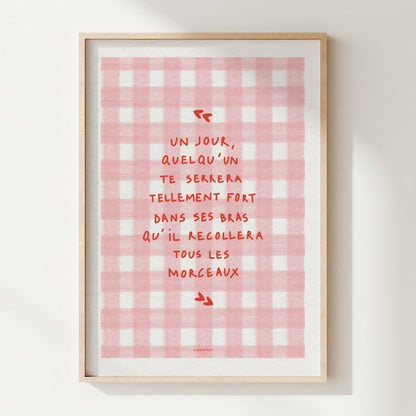 HUG THERAPY ・ Affiche