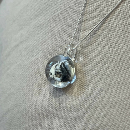 Roche 2 perle en verre murano artisanat français