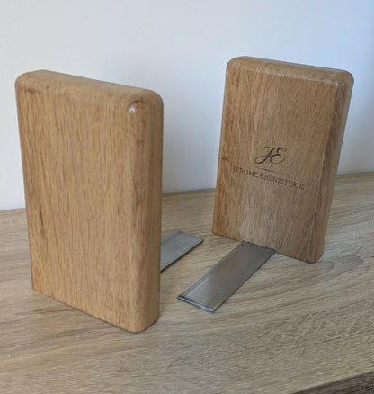 Duo de Serre-livres en Chêne Massif