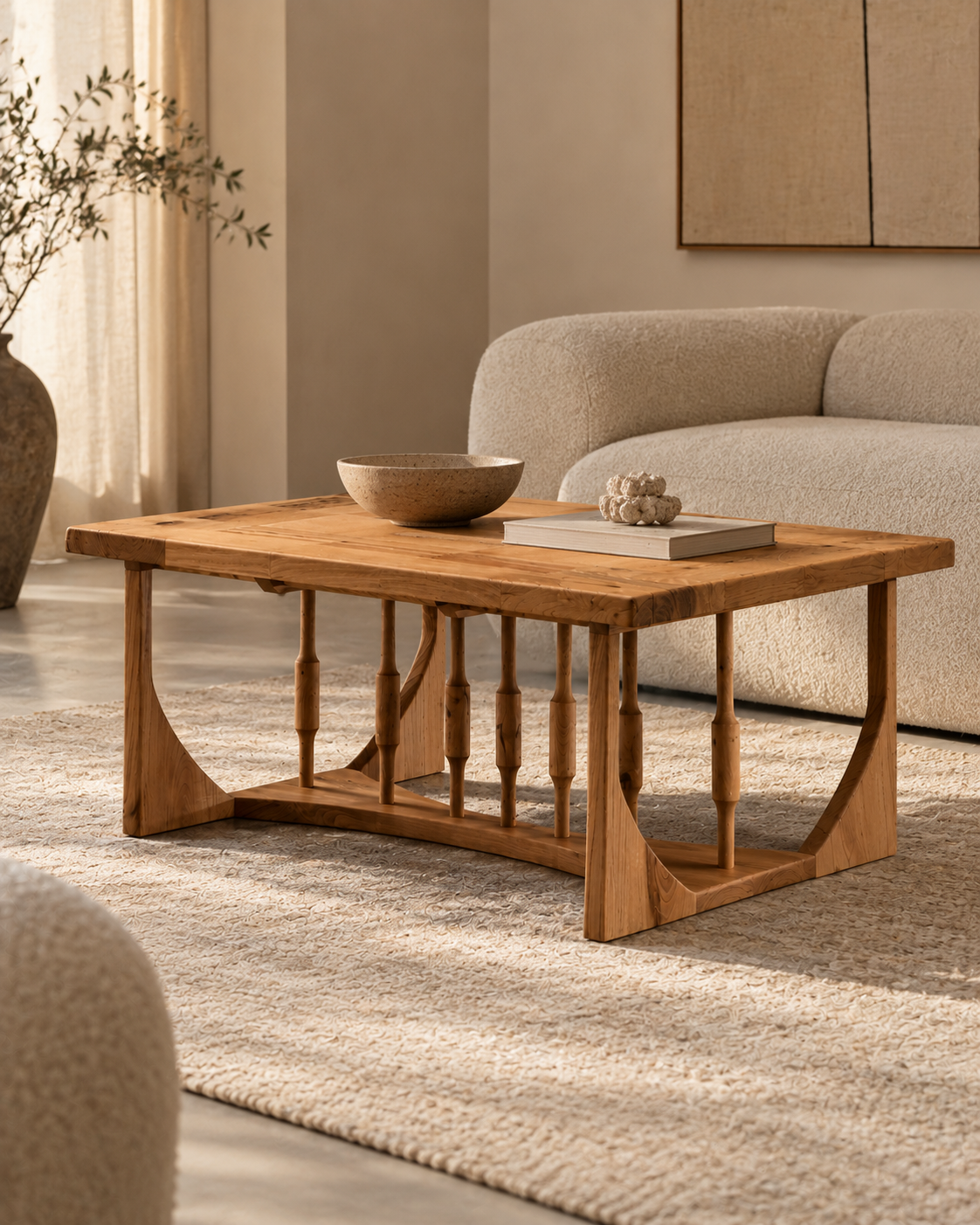 The Bamba wooden coffee table
