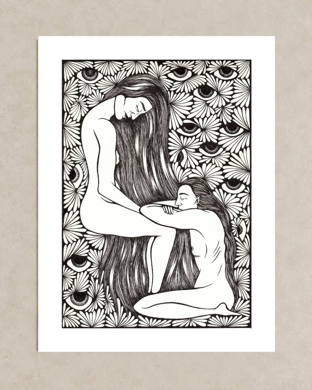 Illustration - Les mots perdus