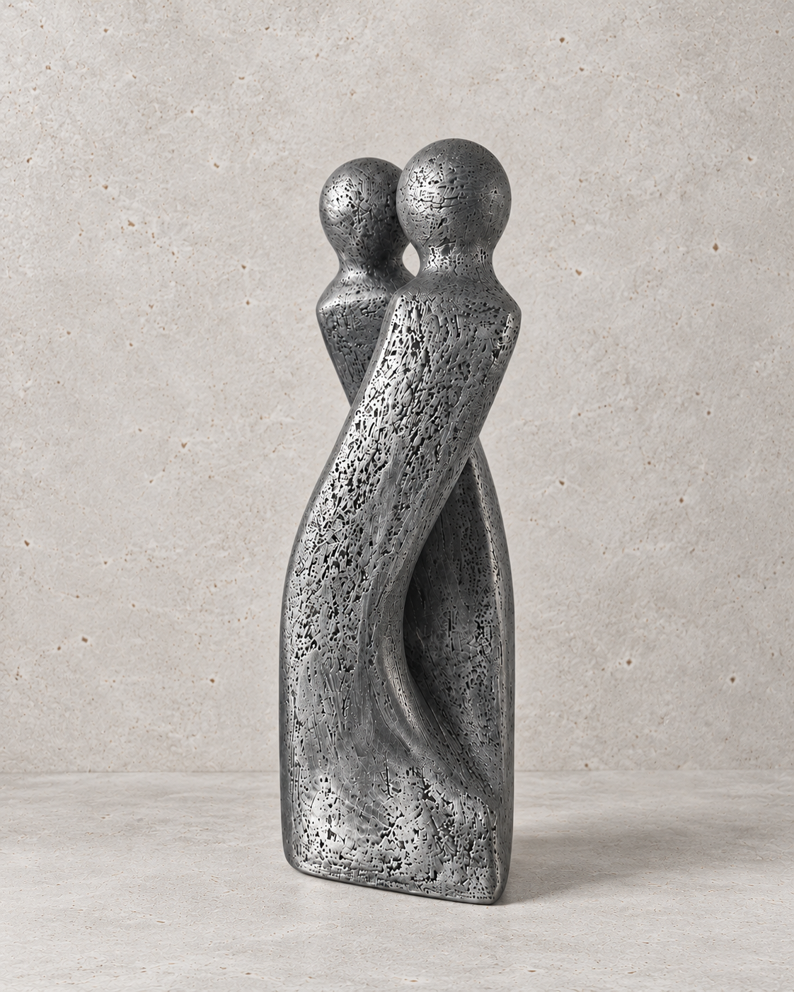 Sculpture contemporaine couple Une danse