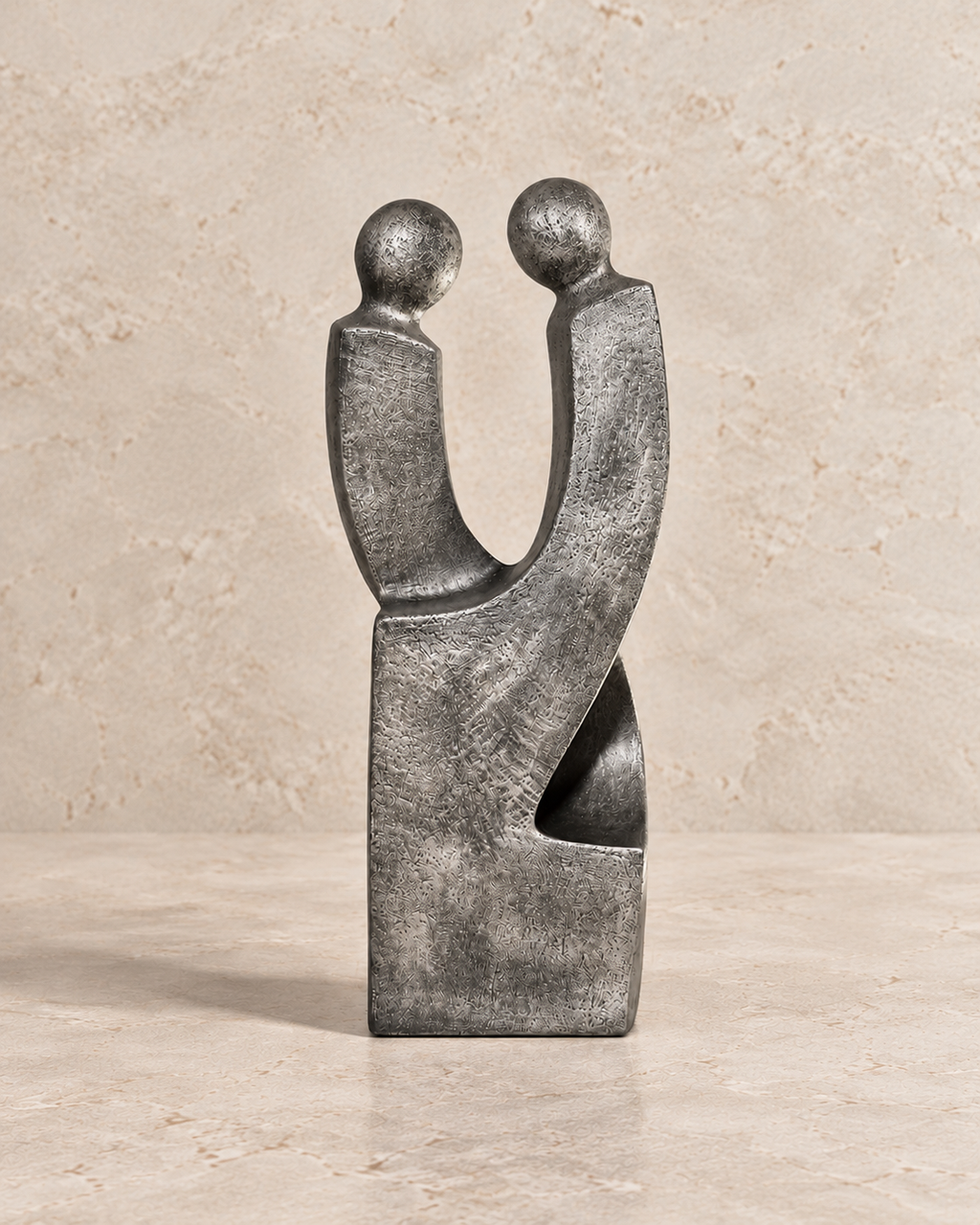 Sculpture of a couple, as you wish.