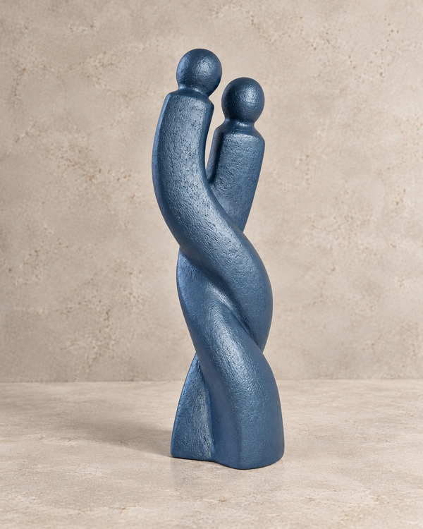 Sculpture couple Intimité