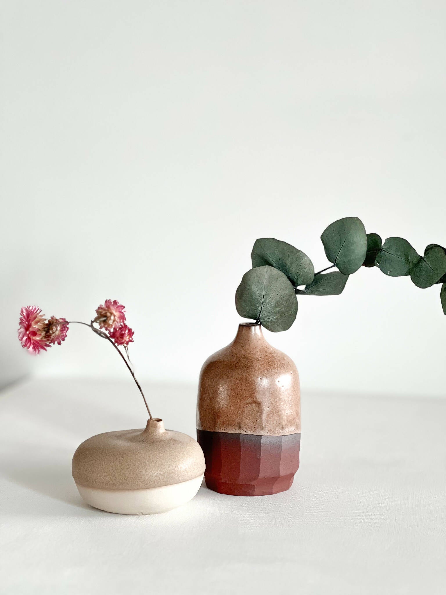 Soliflore vase ceramique fait-main artisanat francais
