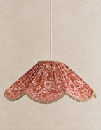 Françoise floral-print pendant lamp "auburn flowers"